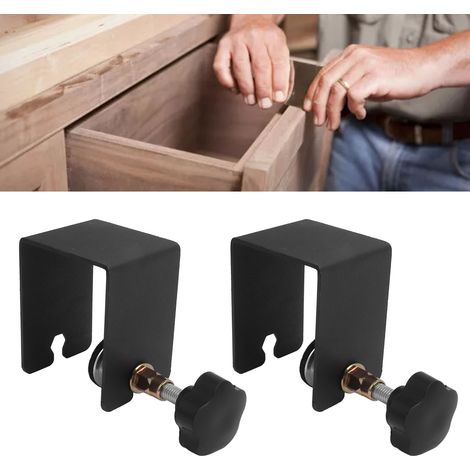 2 Sets/zu verkaufen: G-förmige Befestigungsklammern aus Edelstahl für Schubladenfronten, Bohr- und Renovierungswerkzeuge für die Holzbearbeitung. (1/5)