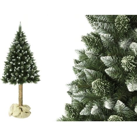 Árbol de Navidad Artificial en Tronco - 180 cm - 3 partes (1/5)