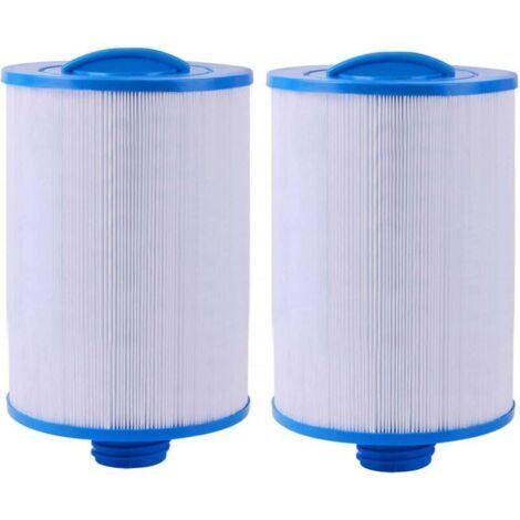 Lot de 2 cartouches filtrantes pour jacuzzi et spas, compatibles avec Unicel 6CH-940, Pleatco PWW50P3, écumoire et cage de filtre Waterway à accès frontal FC-0359-AquaForge (1/5)