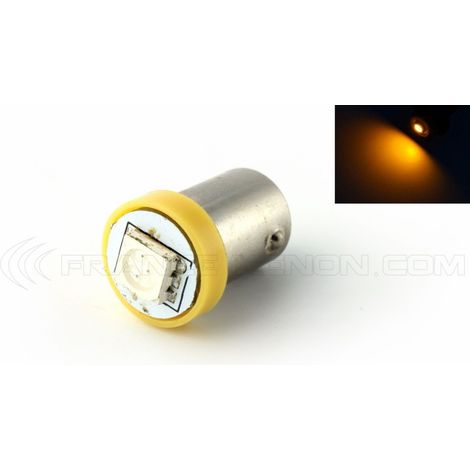 Ampoule Baïonnette BA9S 44 47 6,3V 1SMD ORANGE (1/5)