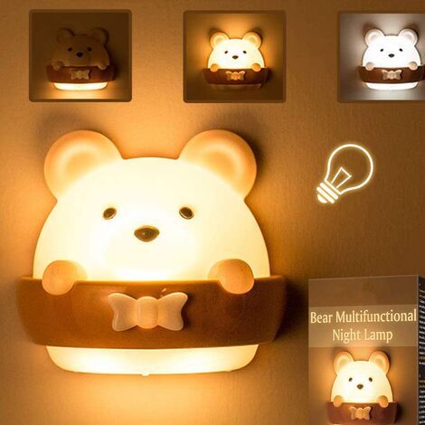 Bébé Veilleuse, Lampe Veilleuse Chambre, Veilleuse Portable Enfant, Lampe de Nuit de Chargement USB Portable Lumière Jaune Pour Lire, Dormir et se Détendre, Veilleuse Pour Bébé Pour Chambre (1/5)