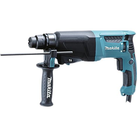 Makita – Perforateur burineur SDS-Plus 800W 2.4J pour béton armé – Inverseur de sens – Variateur de vitesse – HR2600