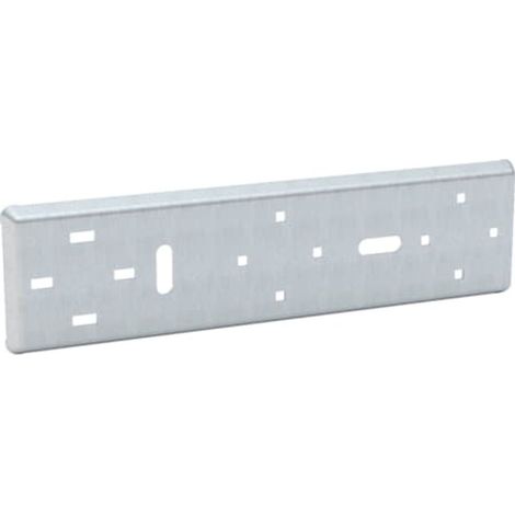 Geberit Mapress Acero inoxidable Placa de montaje Mapress para contador de gas, 91096