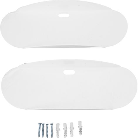 étagère rangement-Étagère murale flottante acrylique multifonction résistante à l'eau pour salon, salle de bain, cuisine (1/5)