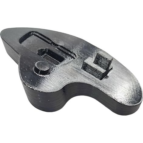 Rouleau de peinture en caoutchouc texturé de 25,4 cm - Outil à main pour intérieur ou extérieur - Décoration murale - Mini rouleau de peinture - Plateau de revêtement en mousse - Poignée d'extension - (1/5)