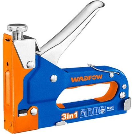WADFOW 3-in-1 Manuelles Heftgerät 4-14 mm (1,2 mm Klammern)