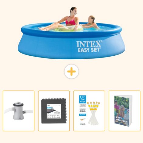 Intex Piscine Easy Set Ronde - 244x61 cm - 5-pièces  SCB115 (1/5)