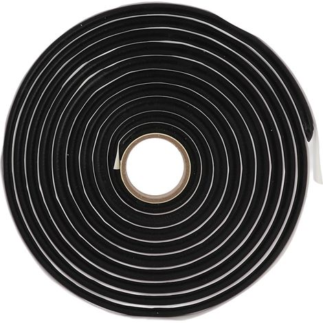 Ruban d'étanchéité en caoutchouc butyle 4,5 m/14,7 pi, imperméable et anti-fuite pour phares, fenêtres, portes et pare-brise de voiture (1/5)