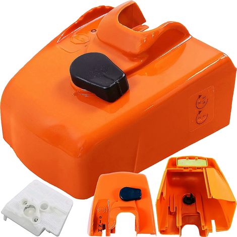 Filtre à air avec couvre-filtre pour tronçonneuse STIHL MS260 026 ensemble (1/5)