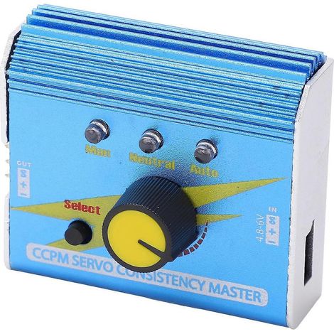CCPM Servo Consistency Master Multifunktions-Controller-Prüfer für RC-Helikopter, Autos und Boote
