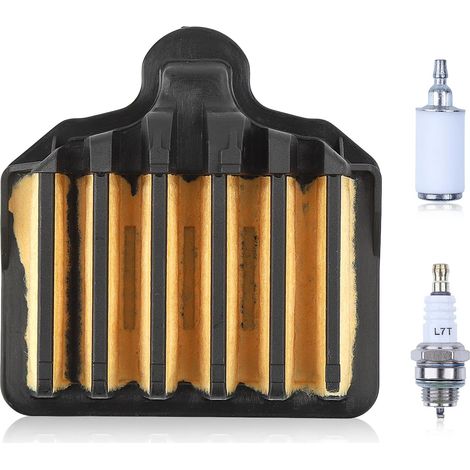 Kit de filtre à carburant et air pour Poulan PP5020AV PP4818A Tronçonneuse  575296301 Plissé (1/5)