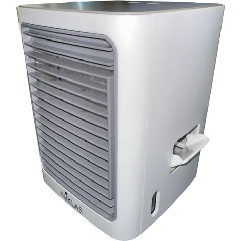 Ventilatore raffrescatore ad acqua cubo nebulizzatore da tavolo mini condizionatore portatile Niklas Icebox Mini (1/5)