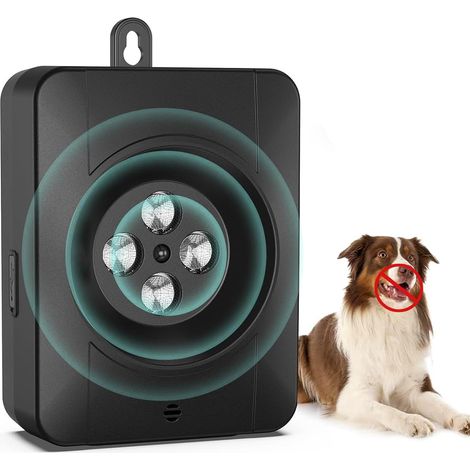 Anti Aboiement pour Chien,Auto Dispositif Anti Aboiement,Ultrasons 33FT Anti Aboiement pour Chien avec 3 Modes,Anti Aboiement Chien Voisin,IPX4 étanche pour Chiens l'extérieur et l'intérieur (1/5)