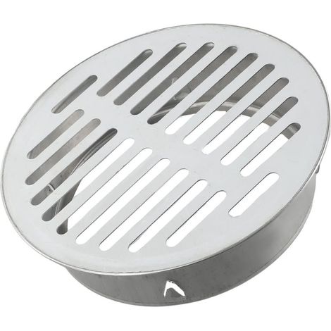 Bouchon de tuyau de pluie rond en acier inoxydable 83 mm (1/5)