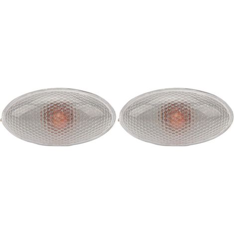 2pcs Bright LED Side Marker Light 12V 632574 Replacement Side Marker Lamp for Peugeot 206 407 607 (1/5)