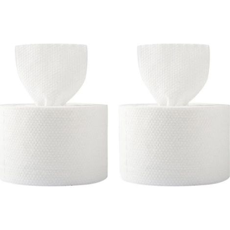 2 rouleaux de serviettes en coton jetables (1/3)