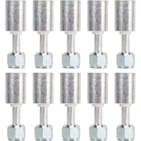Voiture Réfrigérant Tuyau Joint, 10pcs Air Conditionné Raccord (1/5)