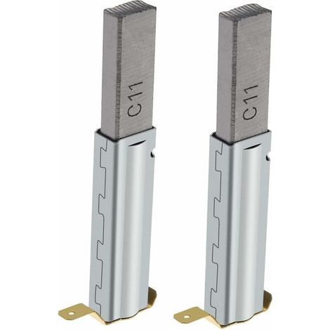 2 Paires (4pcs) Balais de Charbon Remplacement Compatible avec 30/60/70/80/90L Aspirateurs Industriels 10mm x 6mm x29mm Accessoires pour Aspirateur (1/4)