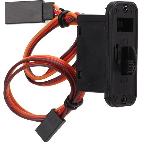 Hochstromschalter für RC-Cars, kompatibel mit JR-Stecker, Zubehör für funkgesteuerte Modellflugzeuge. (1/5)