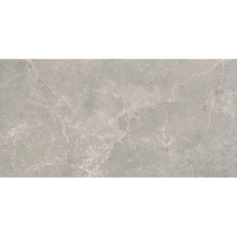 Carrelage imitation pierre Cannes Gris Poli 60x120 cm (1/5)