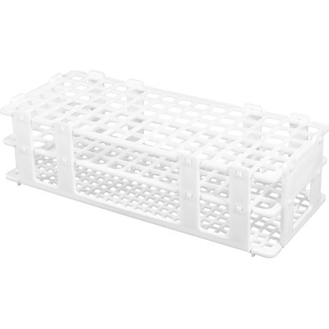 Support pour Tubes à Centrifuger en Pp 60 Trous Bleu Léger et Solide pour Laboratoire et École, Rangement des Tubes de Diamètre 18mm Couleur Aléatoire (1/5)