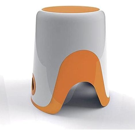Sgabello contenitore Wendy arancio