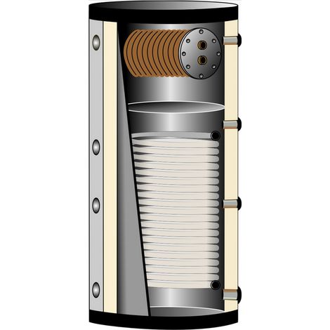 WT 1 Premium, 600 Liter, EcoVlies-Hygienespeicher Kombispeicher Warmwasserspeicher Reinwasserspeicher (1/5)