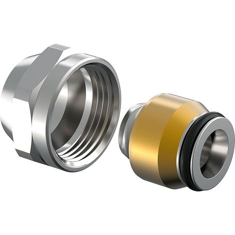 Uponor Mlc Verschraubung 1058092 20 mm x G 3/4, Messing, Eurokonus (1/7)