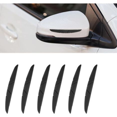 (6 pieces, black) Door anti-collision strips, seamless edge anti-collision stickers to prevent scratches and impacts (1/5)