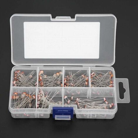 Kit de resistencias fotosensibles, 175 piezas, mini kit de resistencias fotosensibles, GL5506 GL5516 GL5526 GL5528 GL5537 GL5539 GL5549, componentes electrónicos