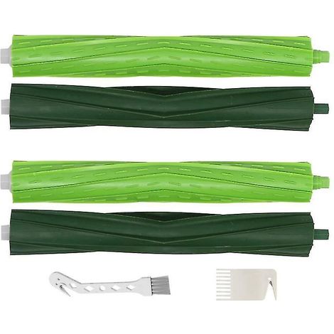 Lot de 2 brosses à rouleau en caoutchouc pour iRobot Roomba S9 (9150), S9+ et S9 Plus (1/4)