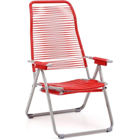 SDRAIO CORDONATA ROSSA METALLO 175x60x105 cm 6 POSIZIONI (1/2)