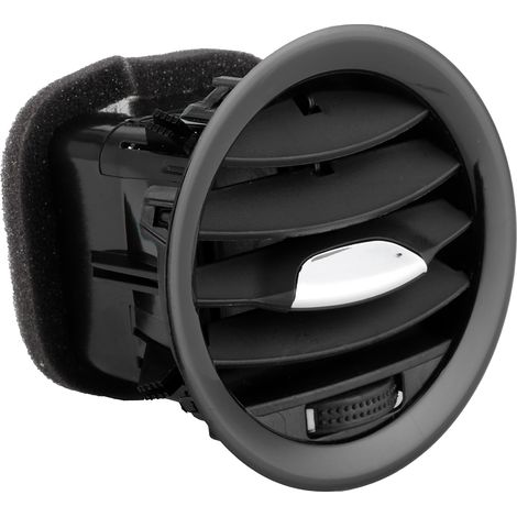 Lüftungsgitter für Armaturenbrett 13203702, passend für Opel Corsa D (2006–2014), Klimaanlagenlüftung, Ersatzteil, schwarz, einfache Montage (1/5)