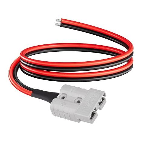 ELFCULB Anderson 10 AWG 0,6 m 50 A Schnellanschlusskabel, SB50-Stecker für Solar- und Windkraftanlagen, Batterieanschlüsse, Gabelstapler (1/5)