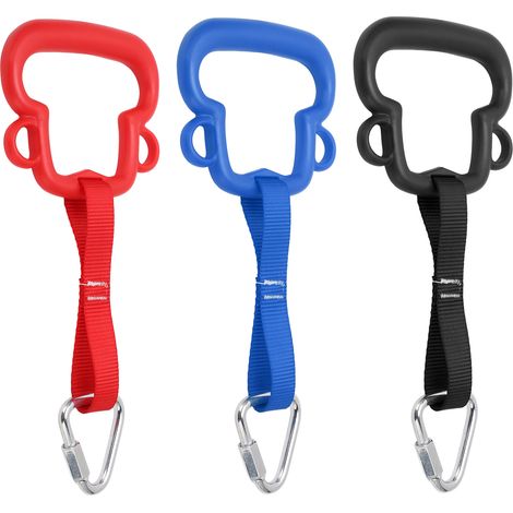 3PCS Anneaux de Sport Enfants - ABS Coloré avec Sangles pour Entraînement à Domicile, Fitness et Loisirs (1/5)