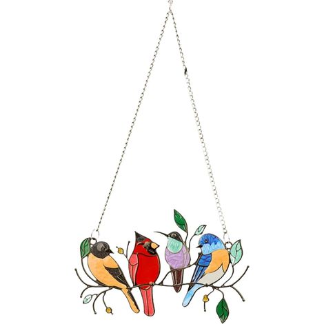 Sonnenfänger 2D Acryl gebeizt Vogel Outdoor Sonnenfänger für