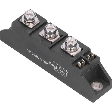 Redresseur en pont 1600 V, module de puissance à redressement haute précision, composant électronique MTC25A (1/5)