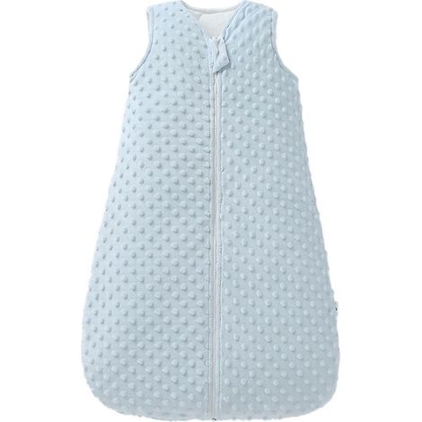 Gigoteuse bébé d'hiver épaisse et résistante aux coups de pied, bleu clair (1/5)