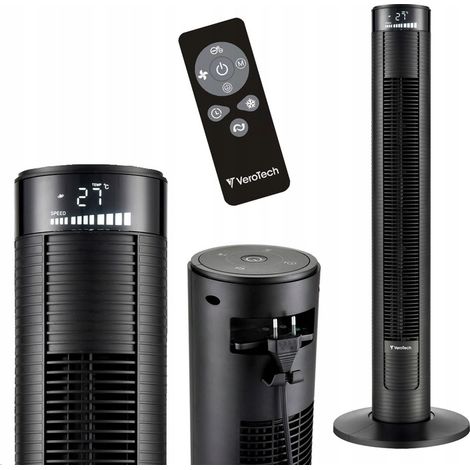 Ventilador de columna Verotech VF-910W con control remoto (1/4)