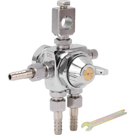 Automatic Paint Sprayer, Mini Automatic Pressure Feed Spray Gun, Stainless Steel Nozzle, Zinc Alloy, Galvanized Body 200 to (1mm/0.04in) (1/5)