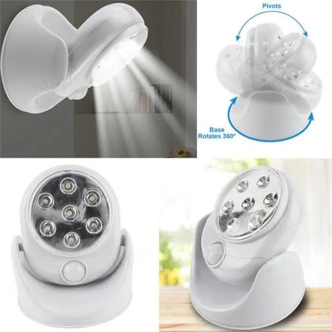 Lampe LED - Lumi - 360° - Détecteur de mouvement - Sans fil - Jardin extérieur (1/5)