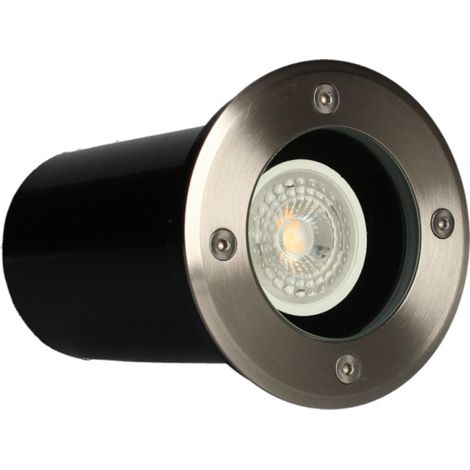 Spot rond enterré GU10 Ø110mm TULIP V2 - 5W - 380lm - 3000K (1/5)