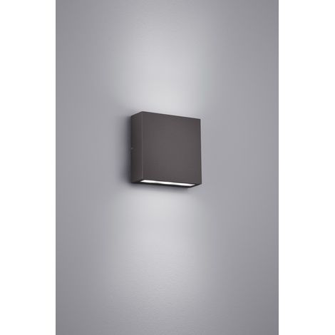 Trio Thames lampe murale extérieure gris anthracite 14 cm (1/3)
