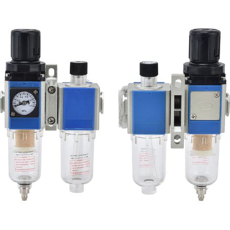 Filtre à air compresseur Régulateur de pression Lubrificateur Séparateur eau-huile GFC200-08 (1/5)