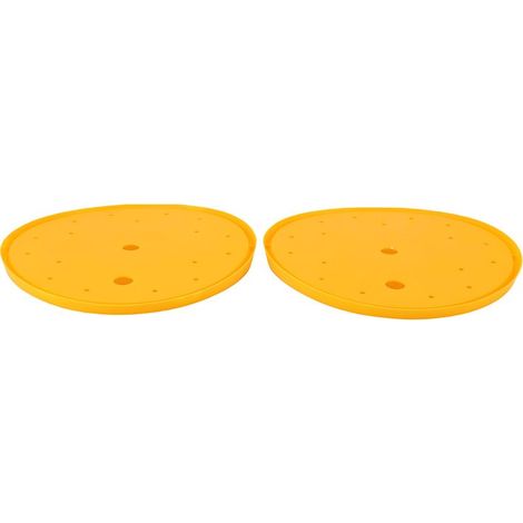 Pot de fleurs rond amovible avec trous de drainage, utilisant moins de terreau, pour le jardinage intérieur et extérieur 33 cm / 13 po (1/5)