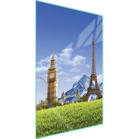 TAGLIERE IN VETRO 35x52 City (1/5)