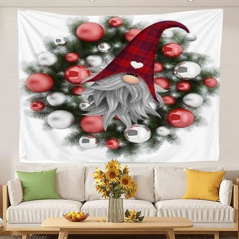 Décoration murale pour chambre à coucher, tapisserie bohème, nappes pour chambre de femme ou d'adolescente 100x75cm (1/5)