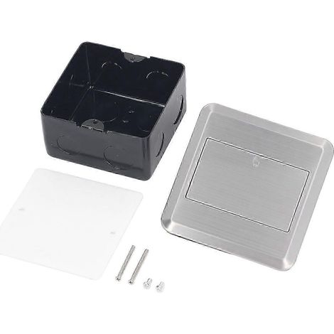 Boîtier de raccordement de bureau, multiprise de table pour salle de conférence, port réseau CAT6 à 2 trous, 250 V CA (1/4)