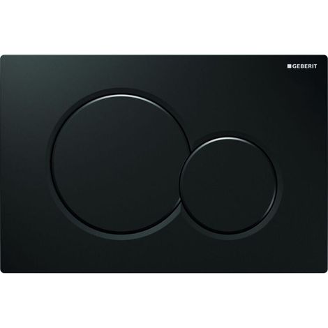 Plaque d'actionneur GEBERIT Sigma 01, noir brillant, 115.770.DW.5 (1/5)
