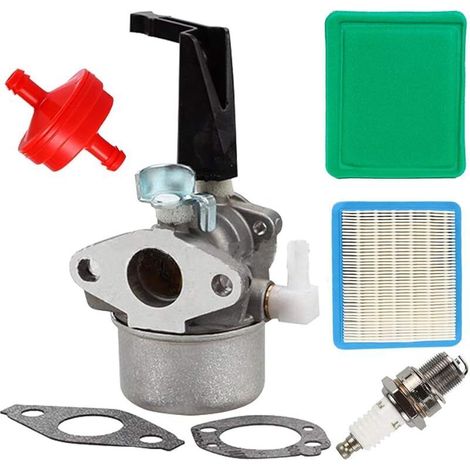 Kit de carburador 696065 con junta, filtro de aire YL-991, filtro de combustible YL-999, bujía YL-721. Compatible con los cultivadores 697422, 110412 y 110402.